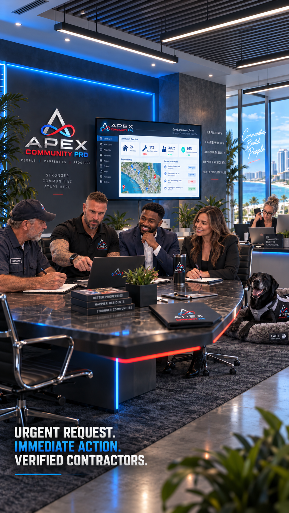 APEX Community Pro — Urgent Request. Immediate Action. Verified Contractors.